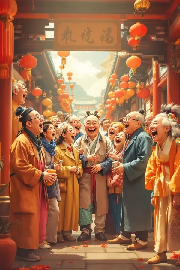 笑闹江湖 电影海报 - 柚子影视